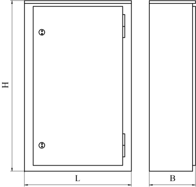 Рисунок 1 – Общий вид установки конденсаторной для компенсации реактивной мощности типа УКРМ-0,4